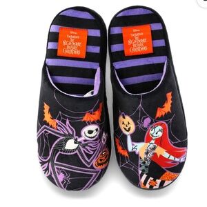 Nightmare Before Christmas Halloween slippers 3/4(M), 5/6(W) - NWT